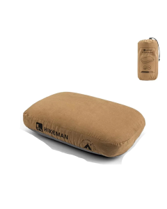 Soft Slow Rebound Memory Foam Pillow Camping Coffee Brown