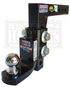 Mister Hitches Raptor 4.5T Super Duty Adjustable Ball Mount - Long Drop Shank