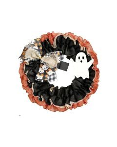 Halloween Spooky Wreath Door Mount Decoration