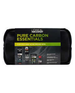 L'Oréal Men Expert Pure Carbon 4pc Gift Set - Face Wash, Deodorant & Moisturiser