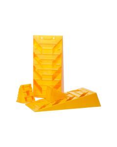 Supex Dual Axle Wheel Levelling Ramps, Pair with Chocks & Bag Kit