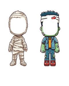 Halloween Yard Sign Outdoor Lawn (2pcs)