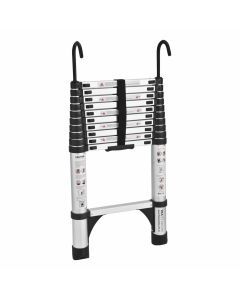 3.8m Portable telescopic ladder with Hooks and carry bag