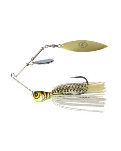 TT Lures 1/2oz Tornado+ Tandem Blade Spinnerbait Lure - GOLD GLIMMER
