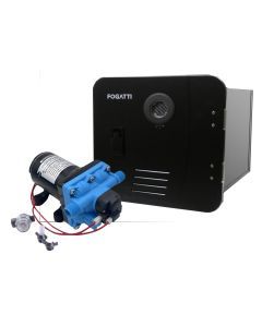 Fogatti Hot Water System Black Door + Free Pump