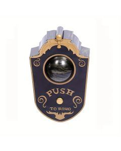 Enchanted Gaze: Haunting Doorbell of the Luminous Eye