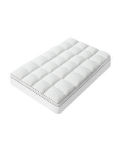 Dreamz Single Mattress Topper Protector Cloud Soft Pillowtop Machine Washable