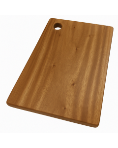 Small Natural Hard Wood Acacia Chopping Board - 30x19x2cm