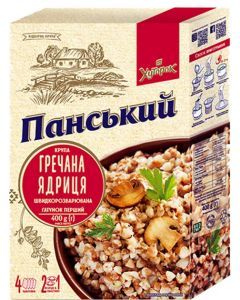 400g Sachets Ukrainian Buckwheat Groats Roasted Kasha GMO Free (4x100g) Grechka