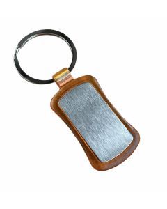 50x Duo Orange Key Tags Bulk - School Keyrings for Bags/Badges