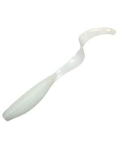 Zman 3 Pack of 7 Inch Streakz Curly Tailz Soft Plastic Lures - GLOW