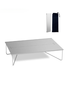 Ultralight Mini Outdoor Folding Table - Aluminum Alloy Camping Table