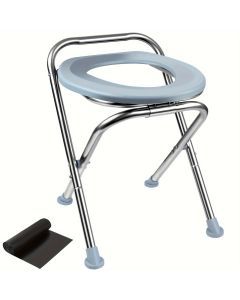 Portable Stainless Steel Camping Toilet