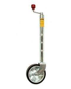 AL-KO 628300 Jockey Wheel, Extra Height 200mm (8") No Clamp, Zinc