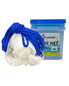 Seahorse Bottom Pocket 9ft Mono Cast Net with 3/4 Inch Mesh