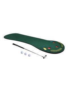 Centra 3m Golf Putting Mat Practice Training Indoor Outdoor Portable Slope Balls