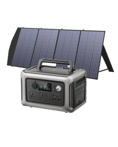 Power Station 600W with 120W Solar Panels