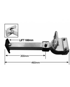 Quick Release Adjustable Leg 460mm with Alum Foot