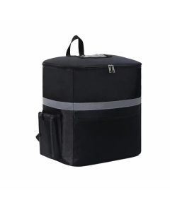 35L Camping Backpack Cooler Bag Black
