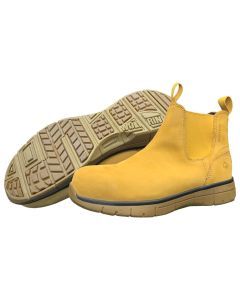 Wolverine Rigger Romeo Elastic Chelsea Steel Cap Boots - Wheat (Waterproof Shoes)
