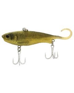 80mm Zerek Fish Trap Soft Vibe Lipless Crankbait Lure - Gold Herring