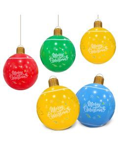 Giant Christmas Inflatable Ball Set (4pcs)