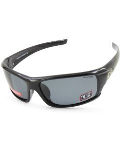 Dirty Dog Clank Shiny Black/Grey Polarised Men's Sport Sunglasses 53182