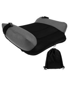 Inflatable Portable Car Booster Seat Cushion for Kids Toddlers Black
