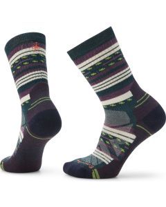 Smartwool Hike Light Cushion Margarita Womens Crew Socks - Twilight Blue