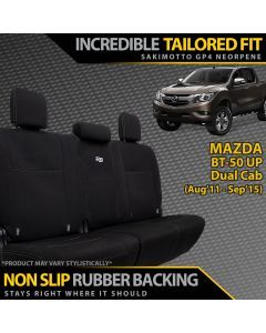 Mazda BT-50 UP Neoprene Rear Row Seat Covers (Made to Order)