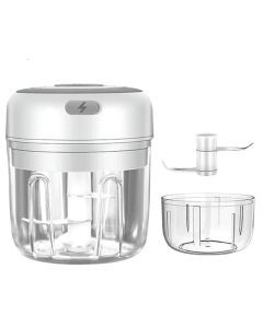 Mini Electric Meat Grinder and Garlic Crusher