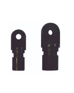 Supex Bow End - 25mm Tube 2 Pack