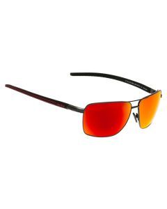 Ugly Fish PT24166 Aluminium Black Frame/Red Revo Lens Polarised Sunglasses