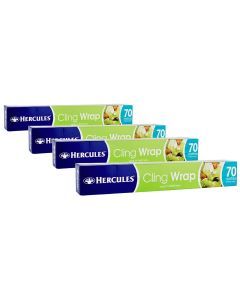 Hercules Cling Wrap 70mtr x4