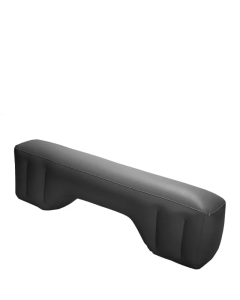Car Travel Inflatable Bed Back Seat Air Mattress with Safety Block Black