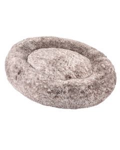 TheNapBed 1.8m Human Size Pet Bed Fluffy Calming Washing Napping Mattress Brown