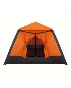 4-Person Inflatable Tent with Rainfly for Outdoors