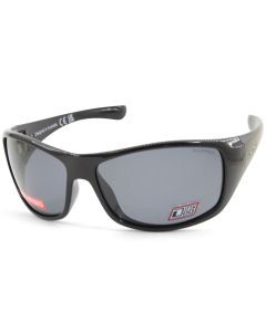 Dirty Dog Icicle Polished Black/Grey Polarised Men's Sunglasses