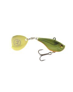TT Lures Flashpoint+ 47mm Tail Spinner Vibe Lure - MATTE OLIVE