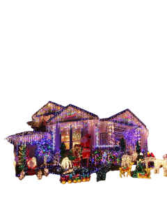 LED Curtain Icicle String Light Street Garland