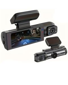 1080P Dual-Lens Car Dash Cam with Night Vision