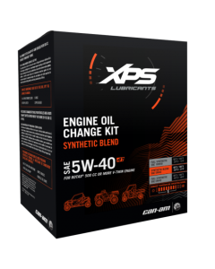 Can-am Oil Change Kit 5w40 500 Cc + V2