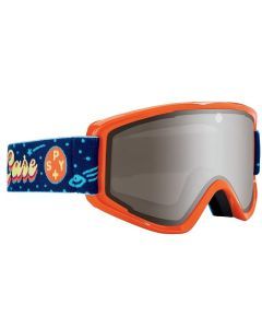 Spy Crusher Elite Jr Space Case Bronze Silver Spectra Mirror Kids Ski Goggles