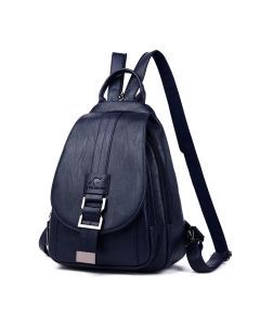 Travel Backpack Women Shoulder School Bag (Blue)