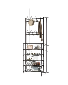 Free Standing Shoe And Hat Rack