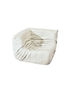 Levede Floor Chair Caterpillar Sofa Replica Lazy Recliner Leather Corner Seater