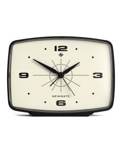 Newgate Brooklyn Alarm Clock - Black