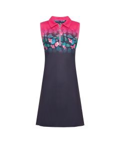 Sporte Leisure Leilani Ladies Sleeveless Hawaiian Dress - French Navy