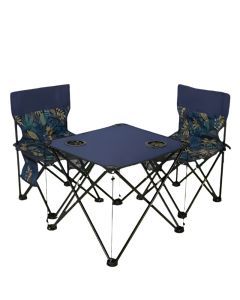 Outdoor Folding Table and Chairs Set (3pcs)