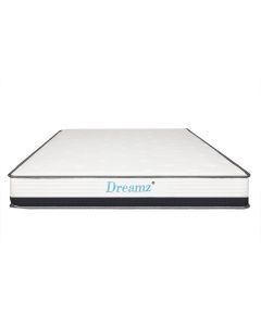 Dreamz Pocket Spring Mattress HD Foam Medium Firm Bedding Bed Top Single 21cm
